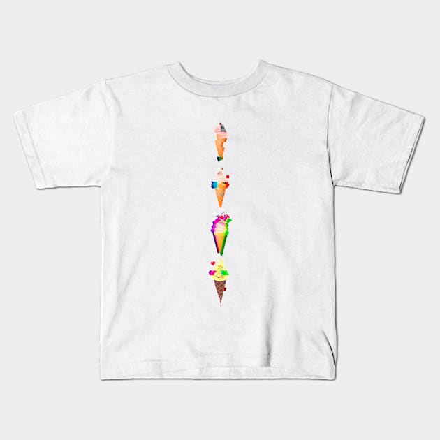 ICEcream Kids T-Shirt by KaiVerroDesigns